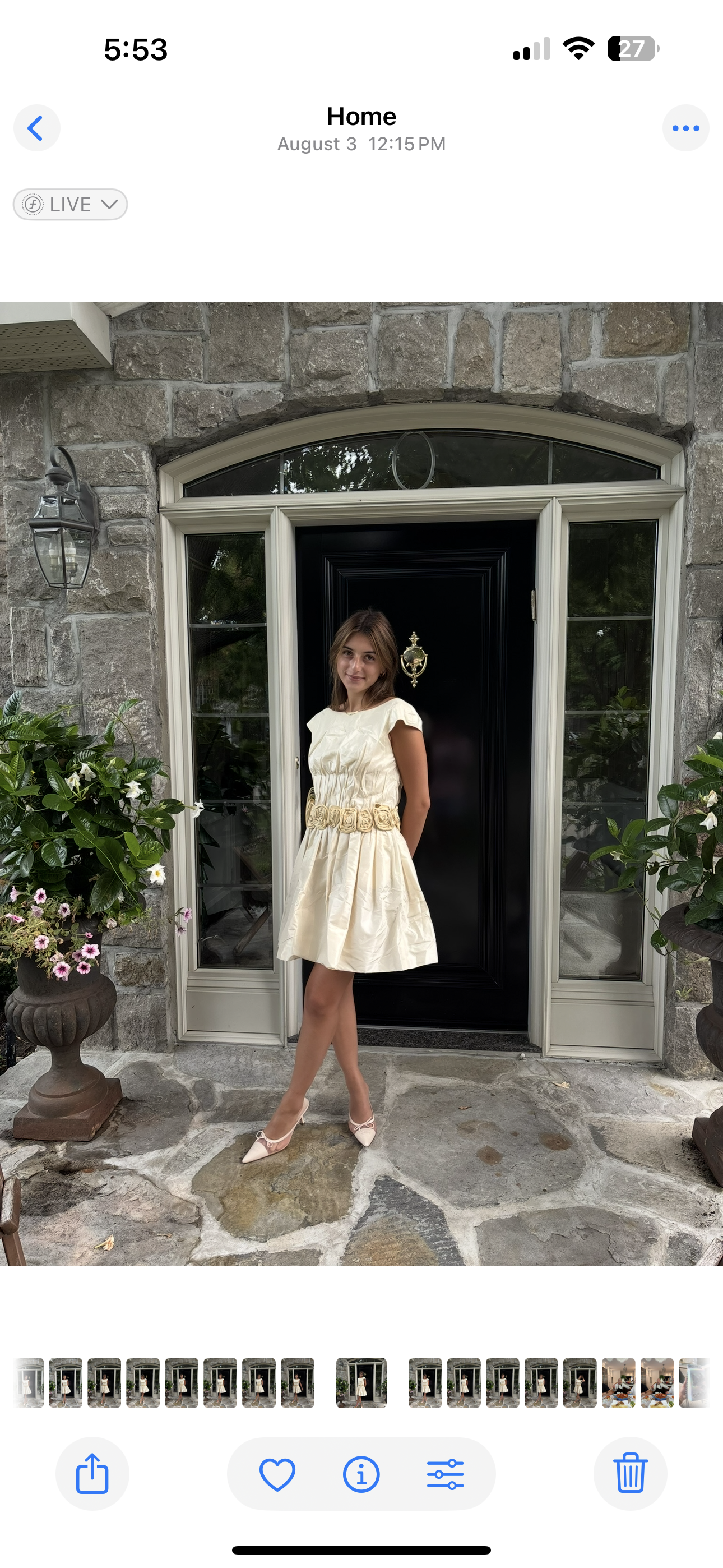 Chanel size 36 dress silk