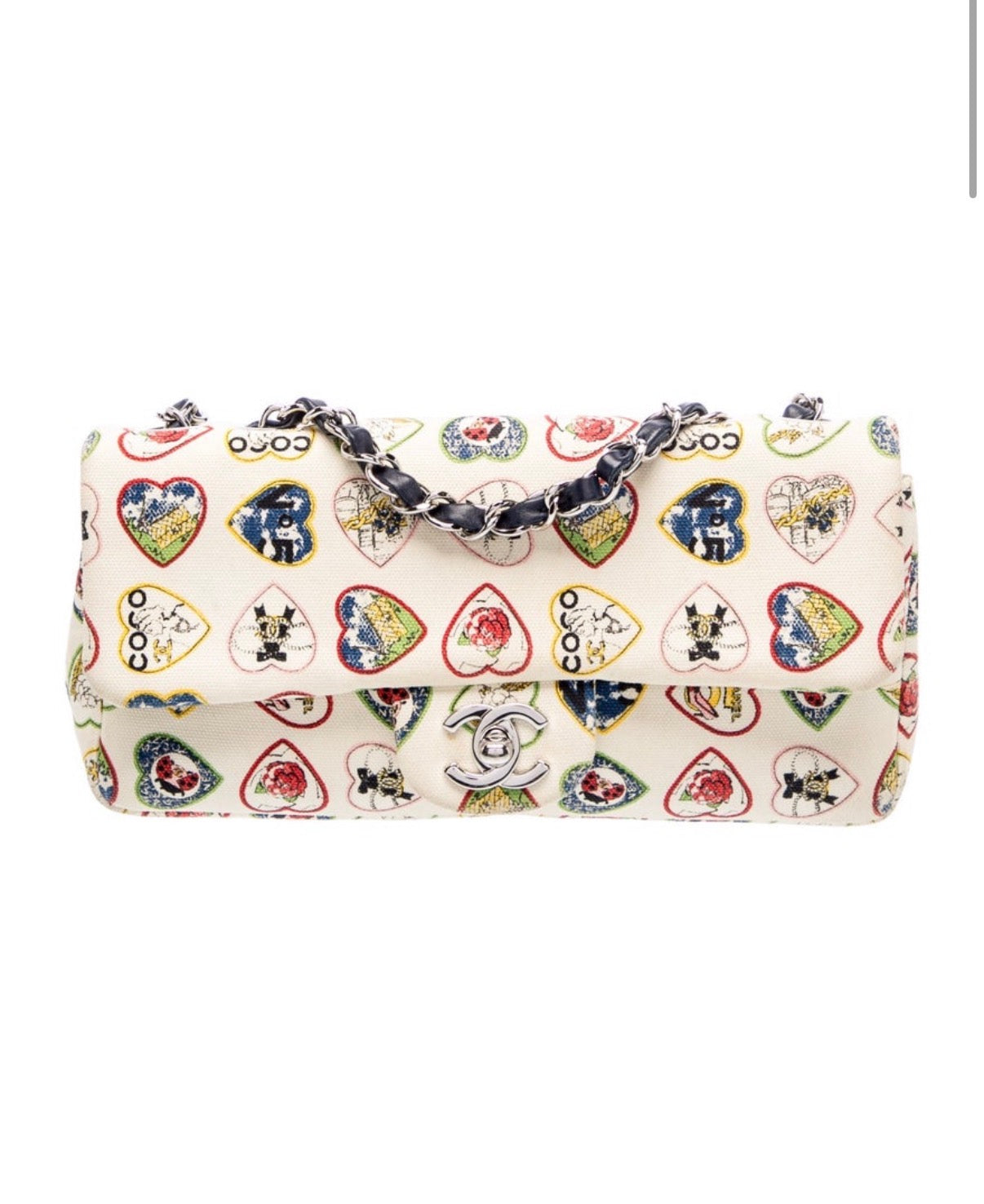 Chanel valentine flap bag