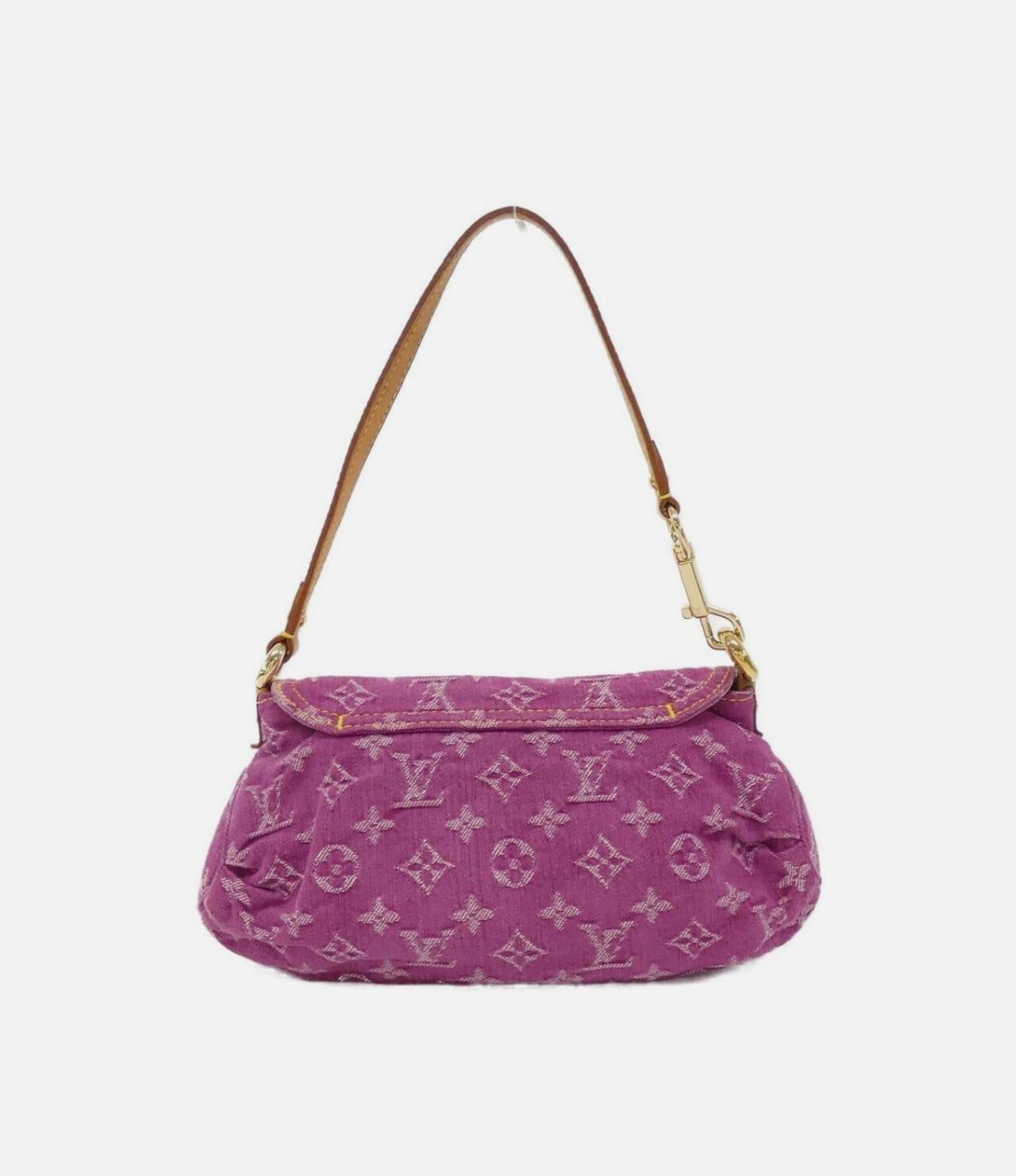 Louis Vuitton denim pink bag 2005