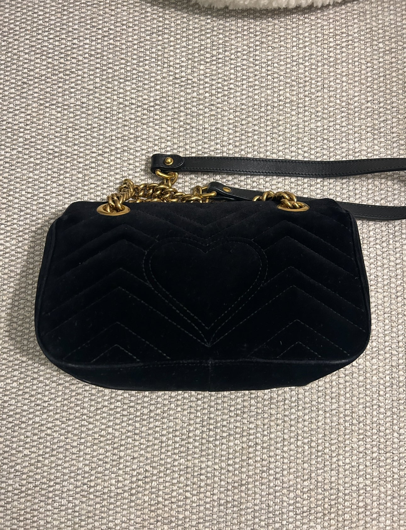 Gucci velvet bag