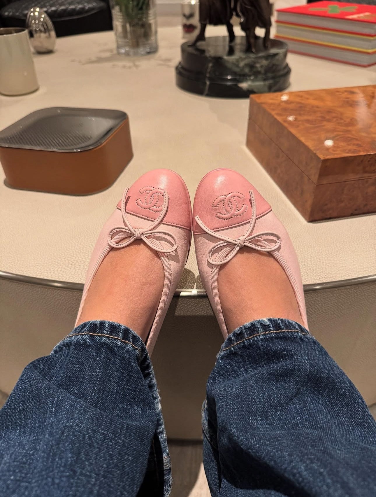 Chanel ballerina 38C