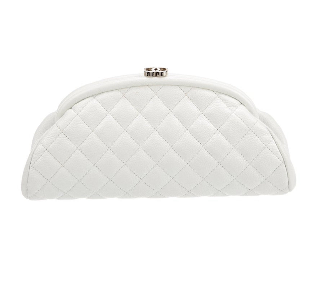 Chanel caviar white bag deposit