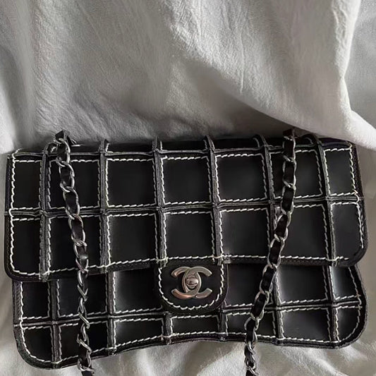 Chanel square choco bag