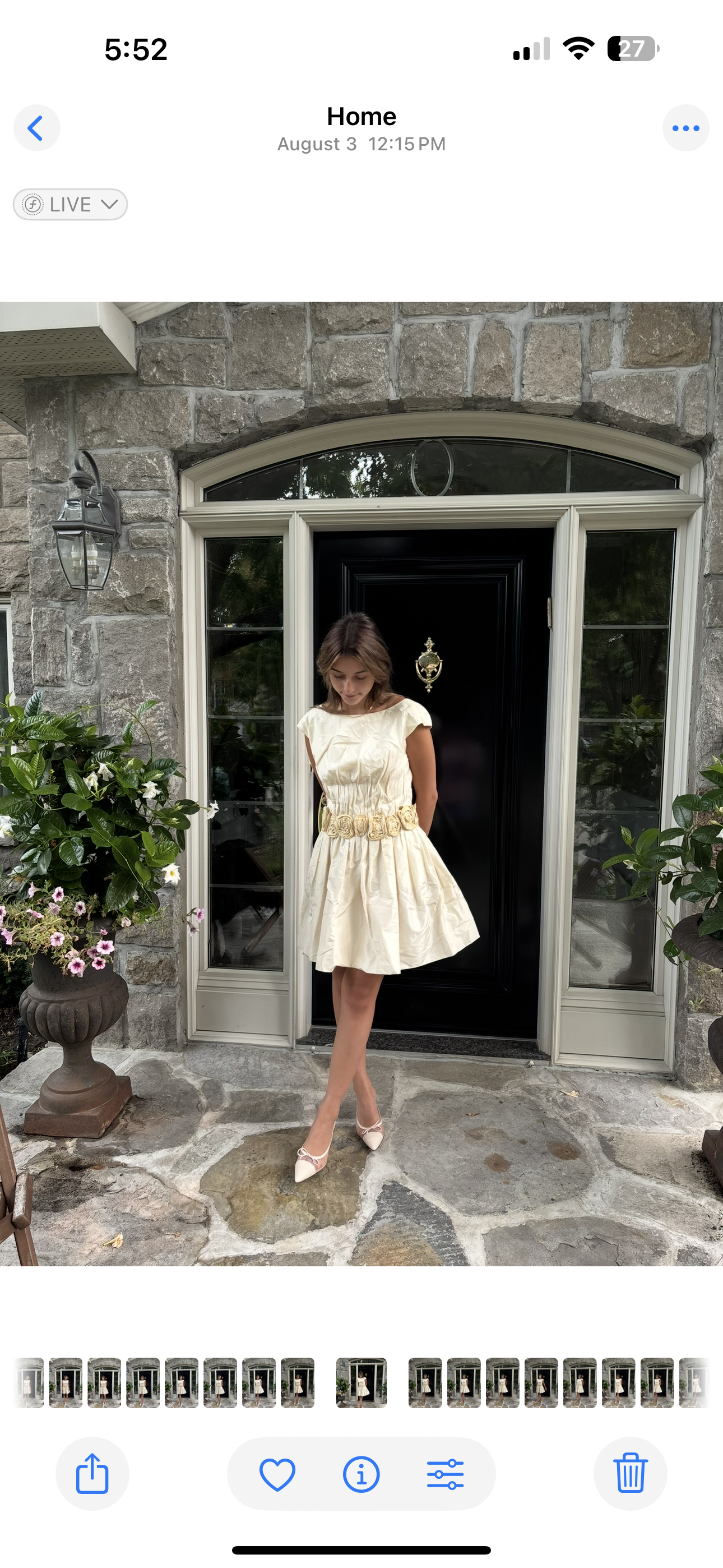 Chanel size 36 dress silk