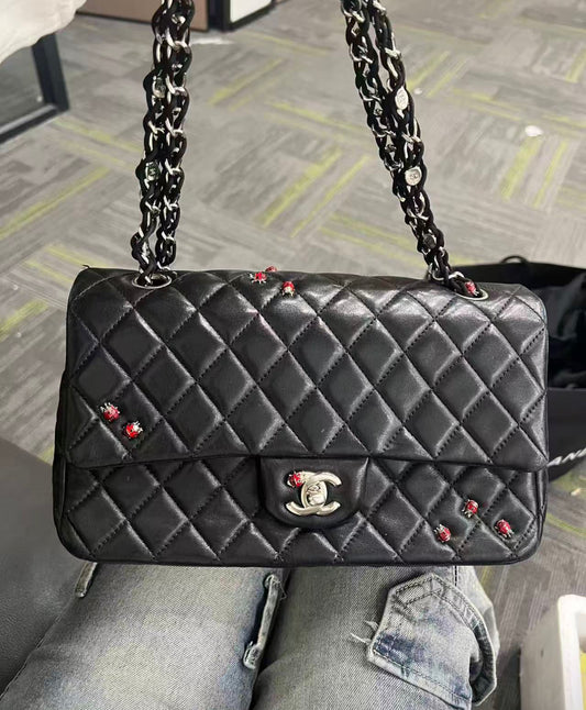 Chanel ladybug invoice medium