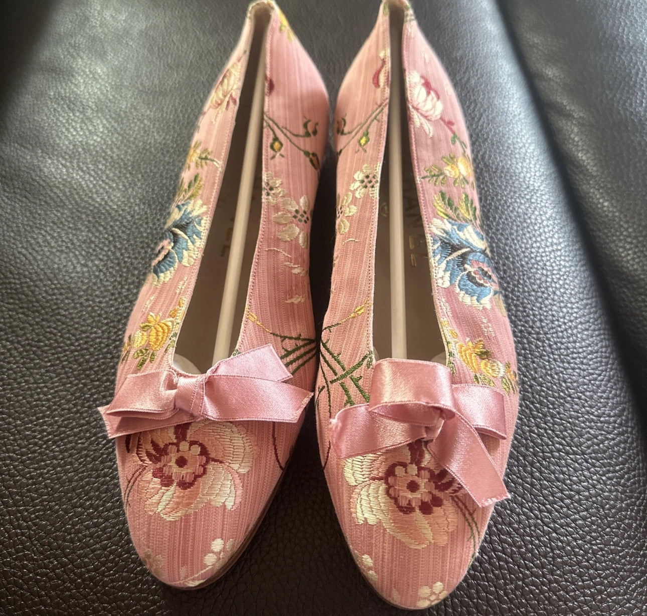 Chanel rare floral ballerina 35