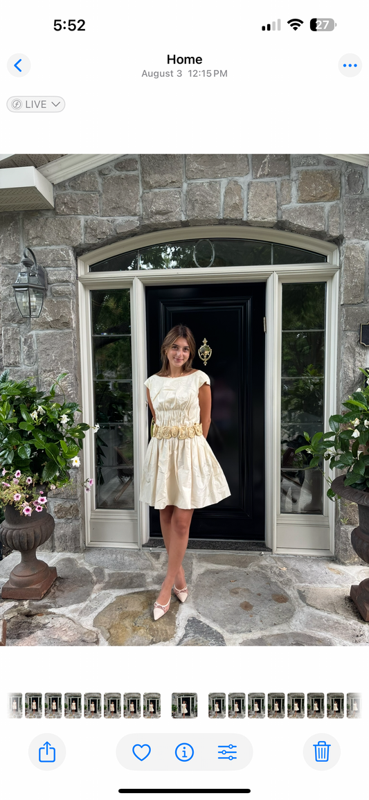 Chanel size 36 dress silk