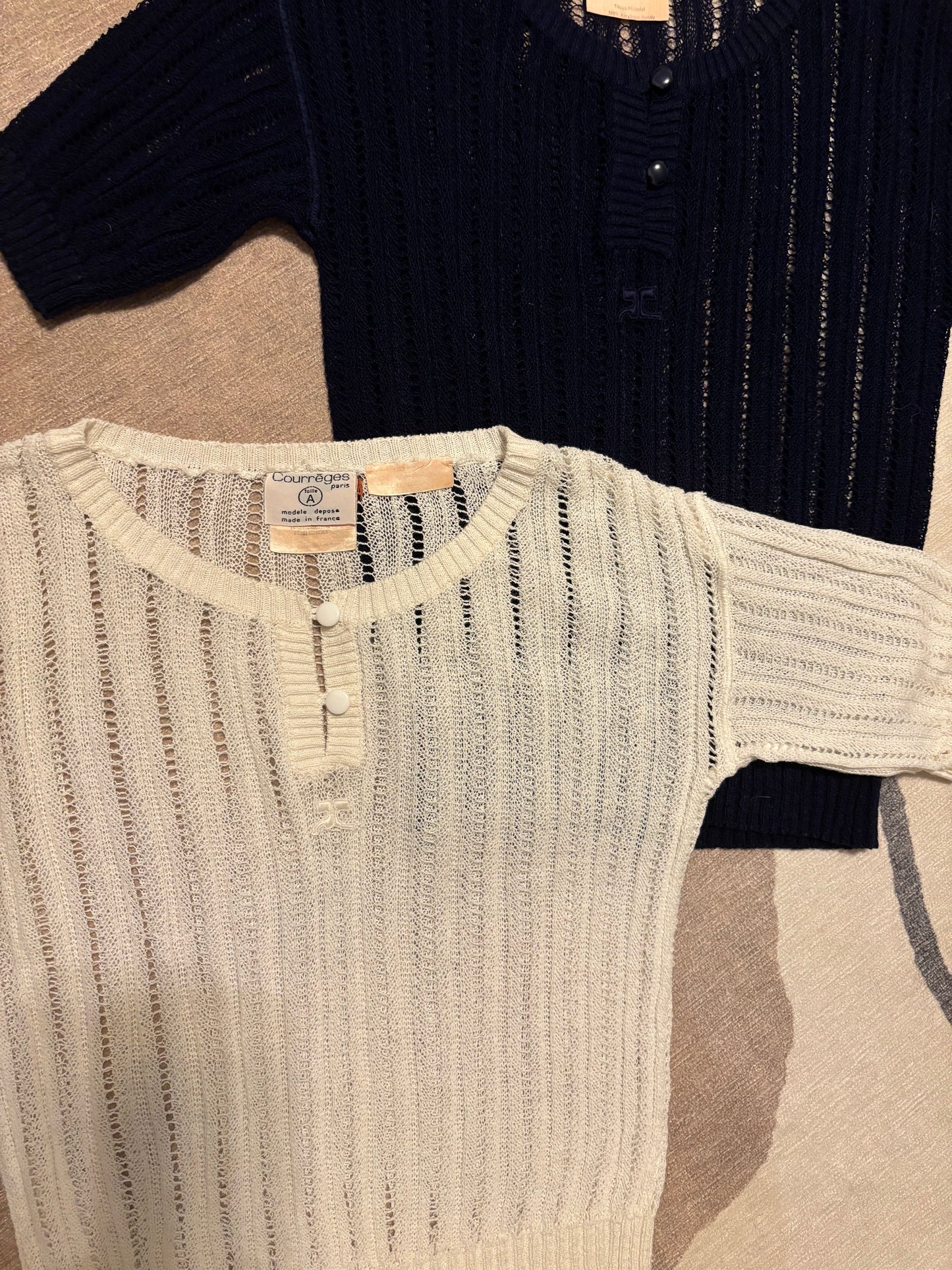 Courreges knit white