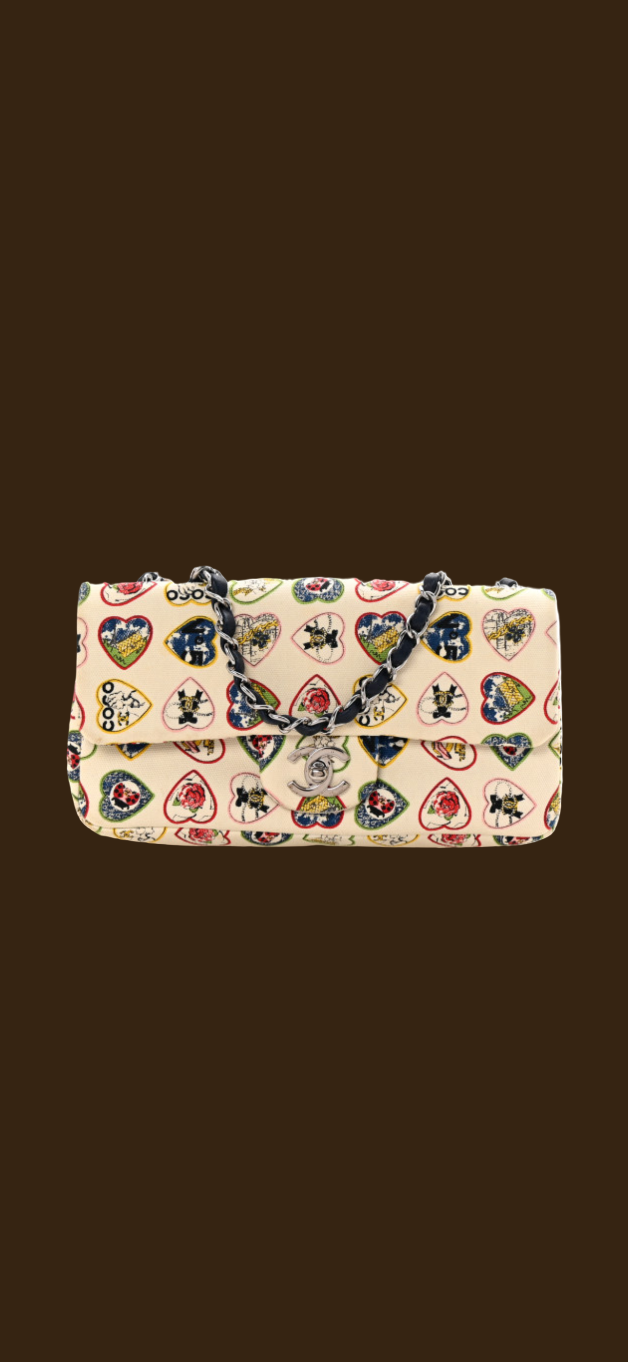 Chanel valentine flap bag