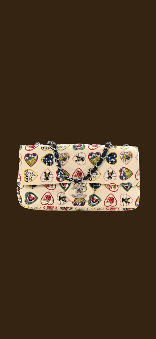 Chanel valentine flap bag