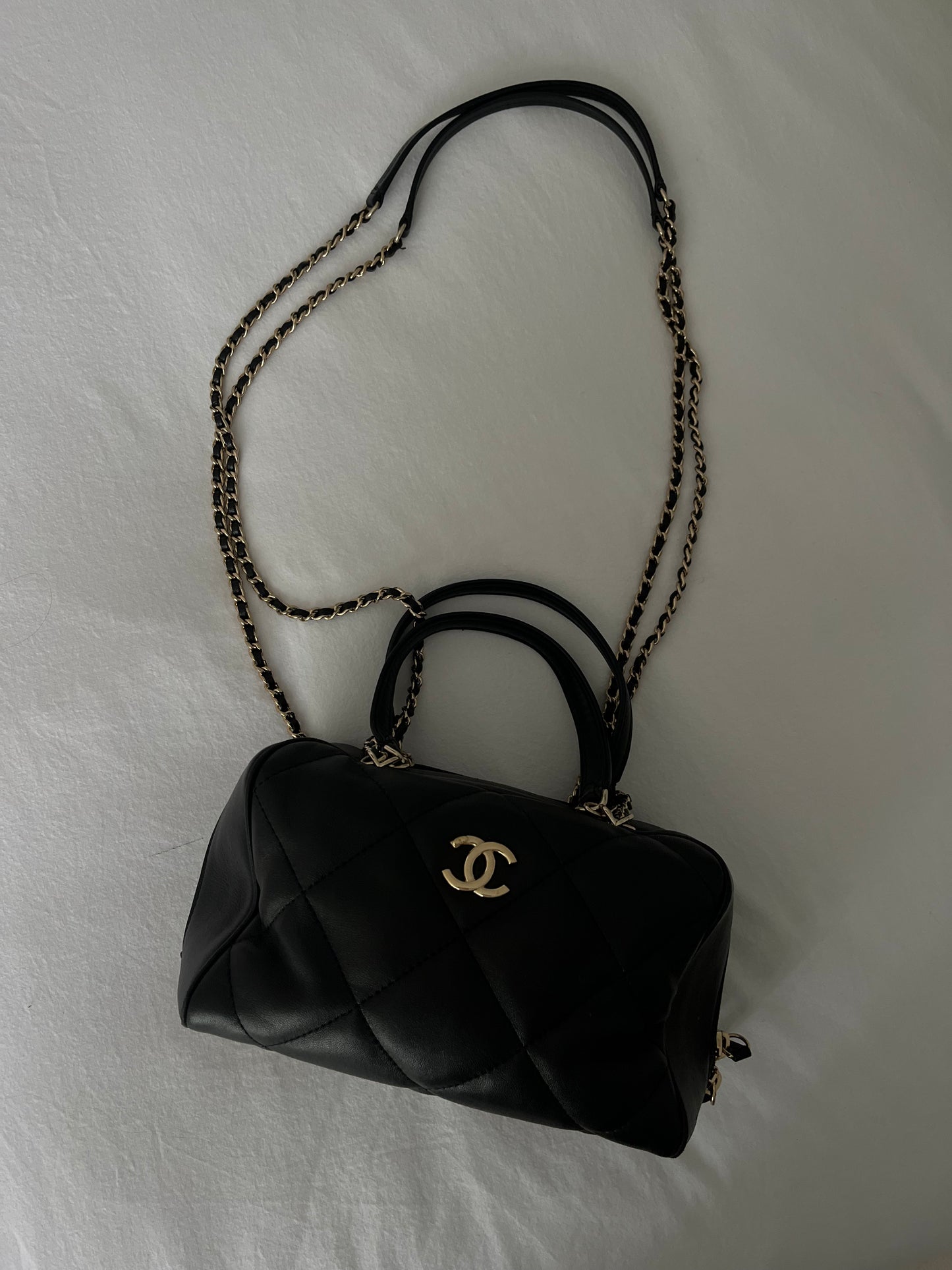 Chanel mini duffle crossbody