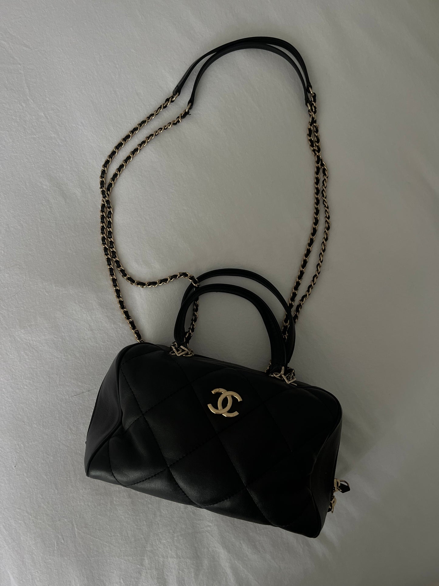 Chanel mini duffle crossbody